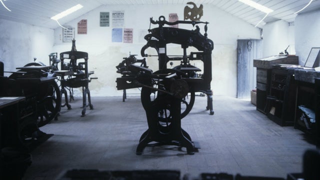 grays printing press