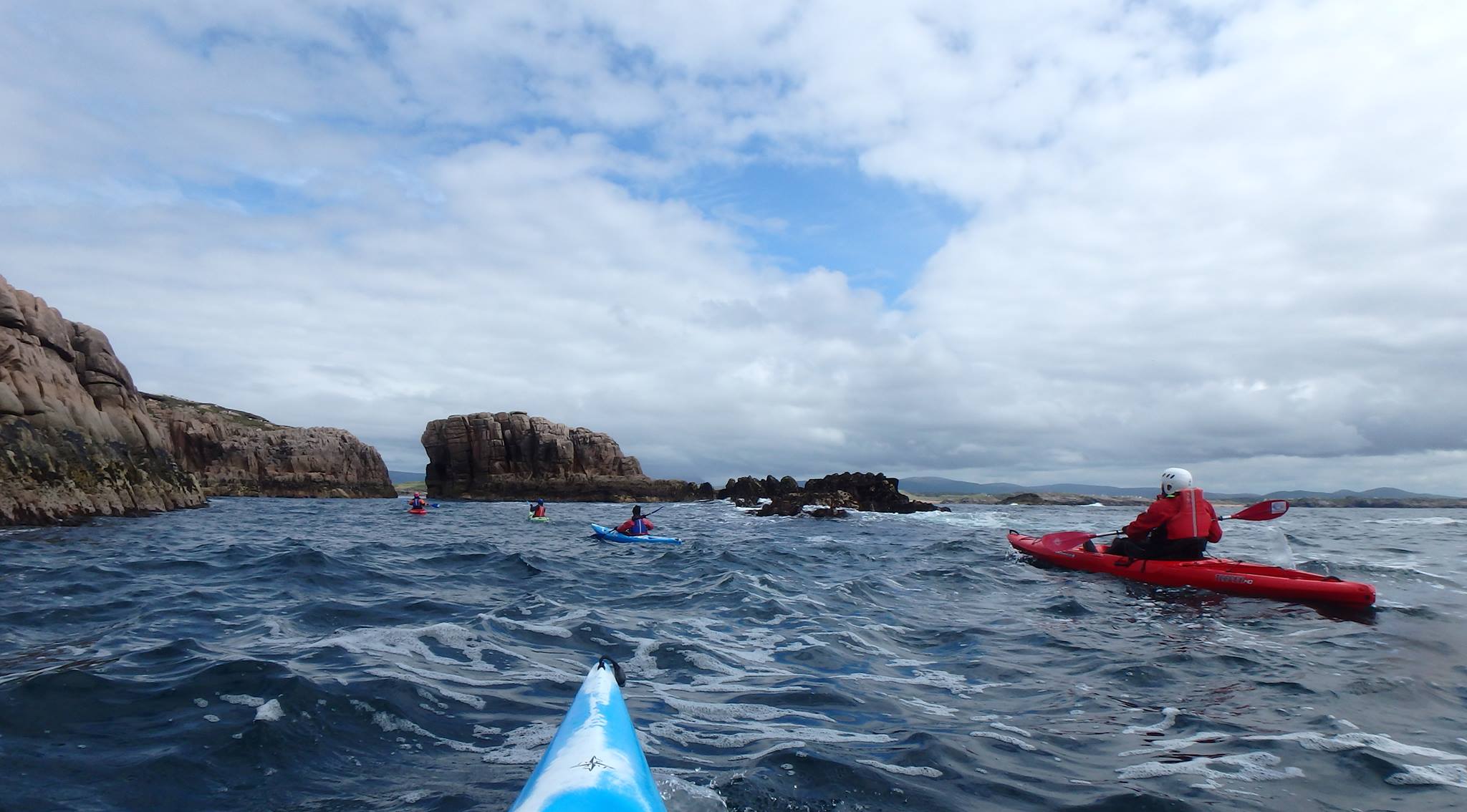 sea kayaking donegal